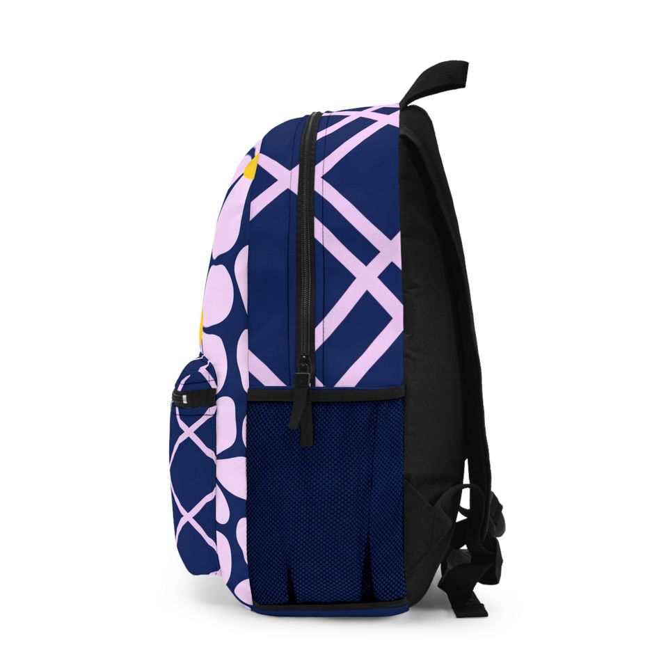 Backpack. Back to School bag, floral.