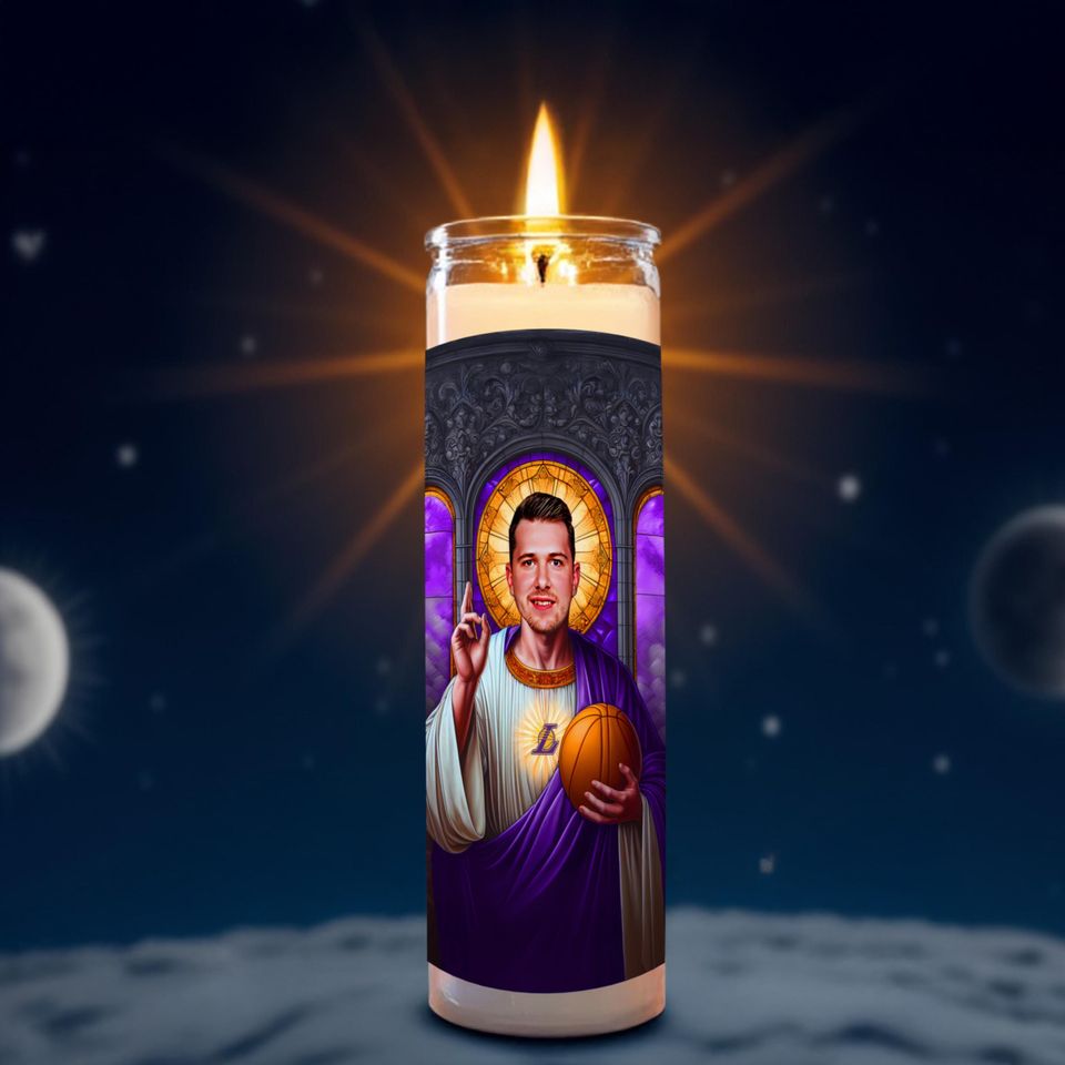 Saint Luka Doncic Celebrity Prayer Candle