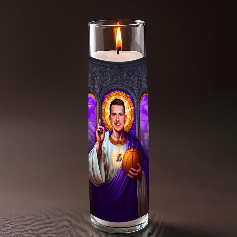 Saint Luka Doncic Celebrity Prayer Candle