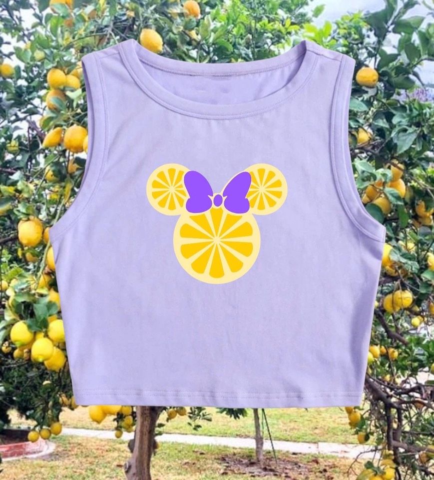 Violet Lemonade - Disney  inspired Crop Top Tank