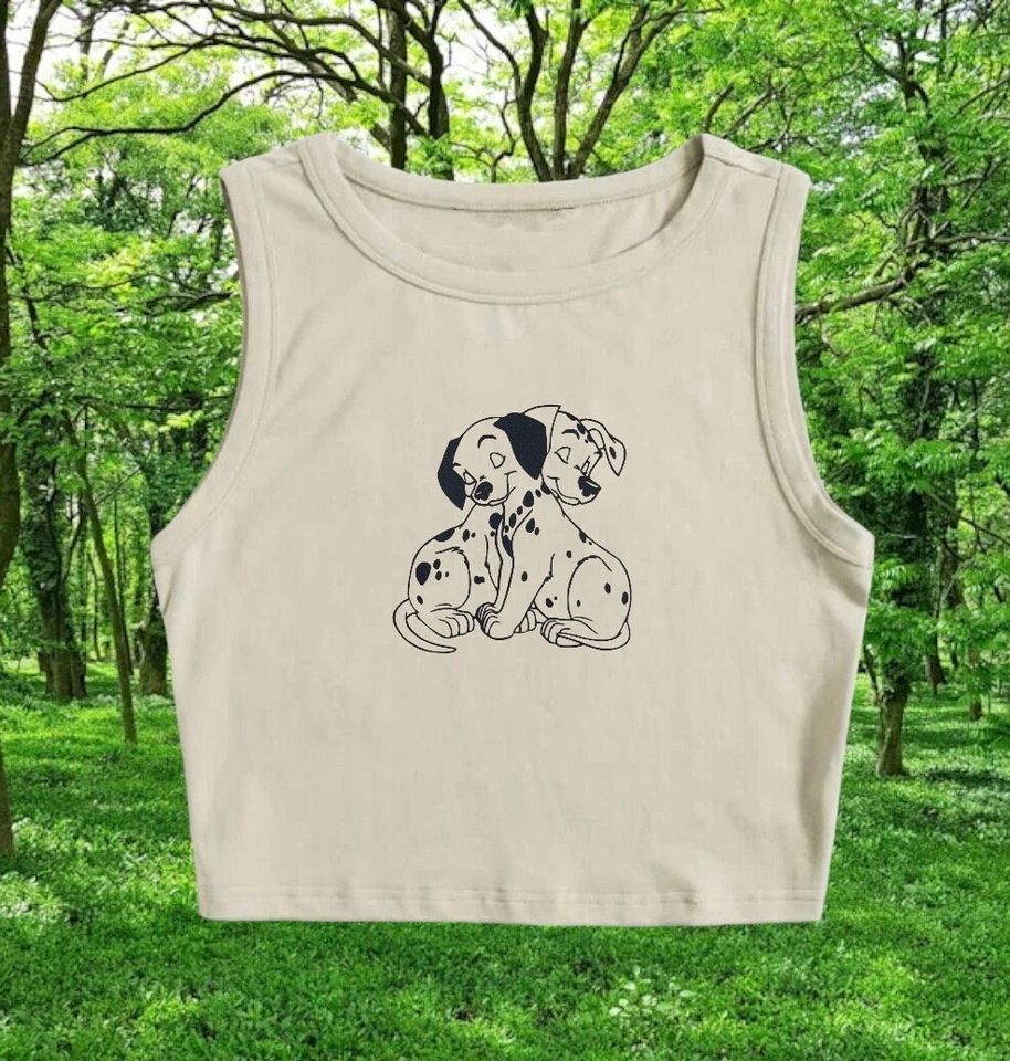 Puppy Love - Disney inspired Crop Top Tank