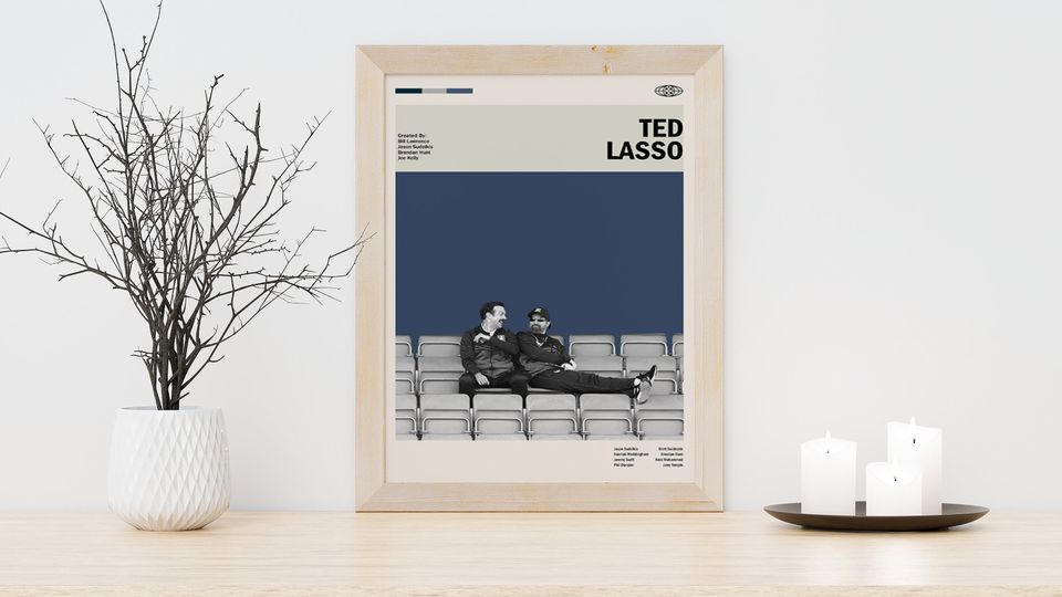 Vintage Ted Lasso Poster