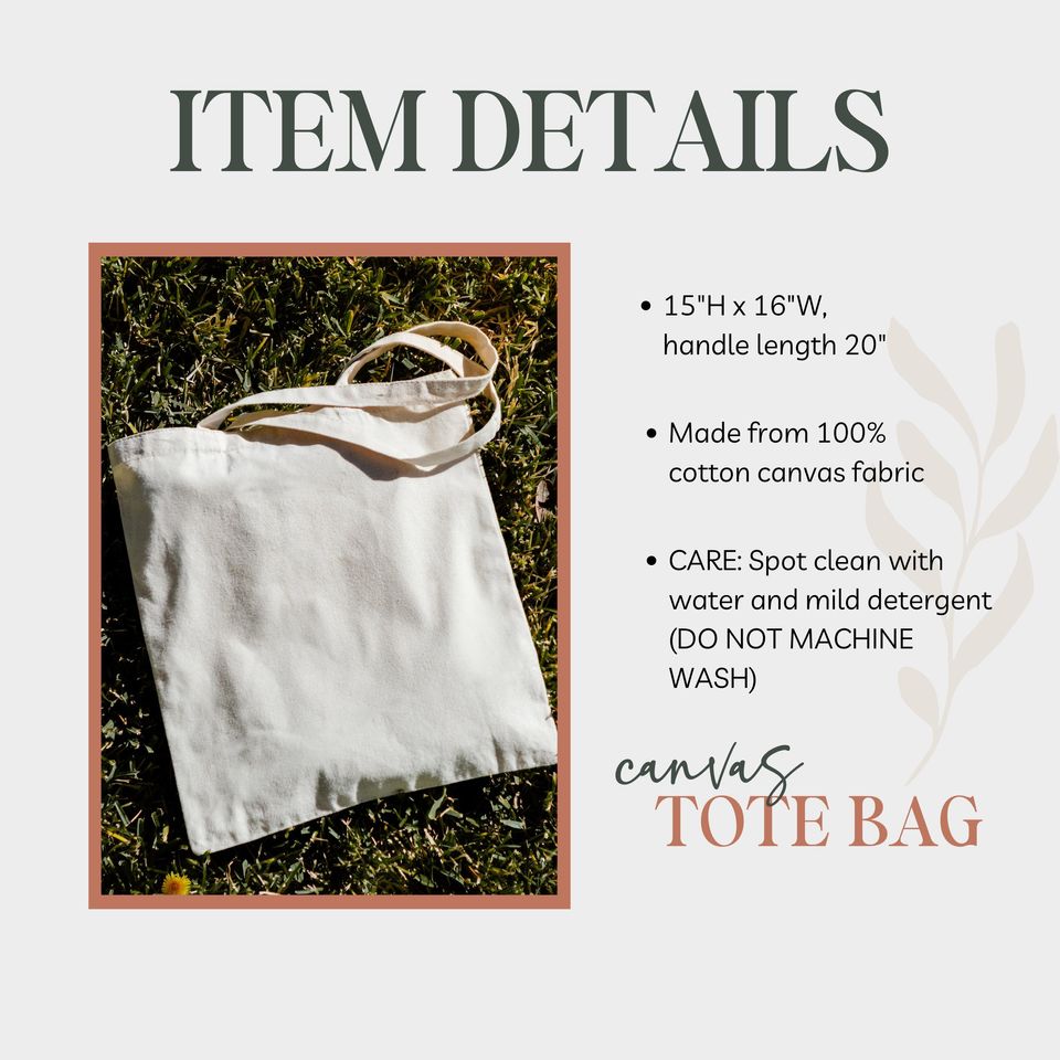 the dream girl canvas tote