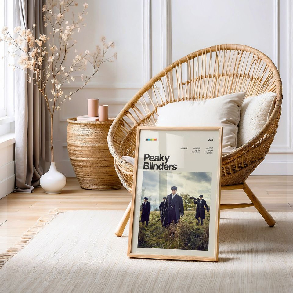 Peaky Blinders Poster Print, Tv Show Poster