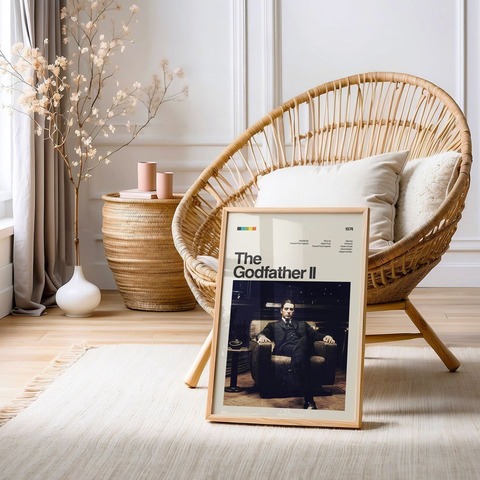 The Godfather Part 2 Poster Print, Movie Poster