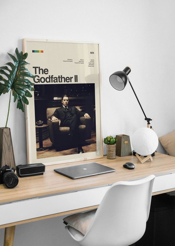 The Godfather Part 2 Poster Print, Movie Poster