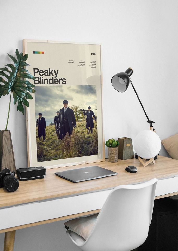 Peaky Blinders Poster Print, Tv Show Poster