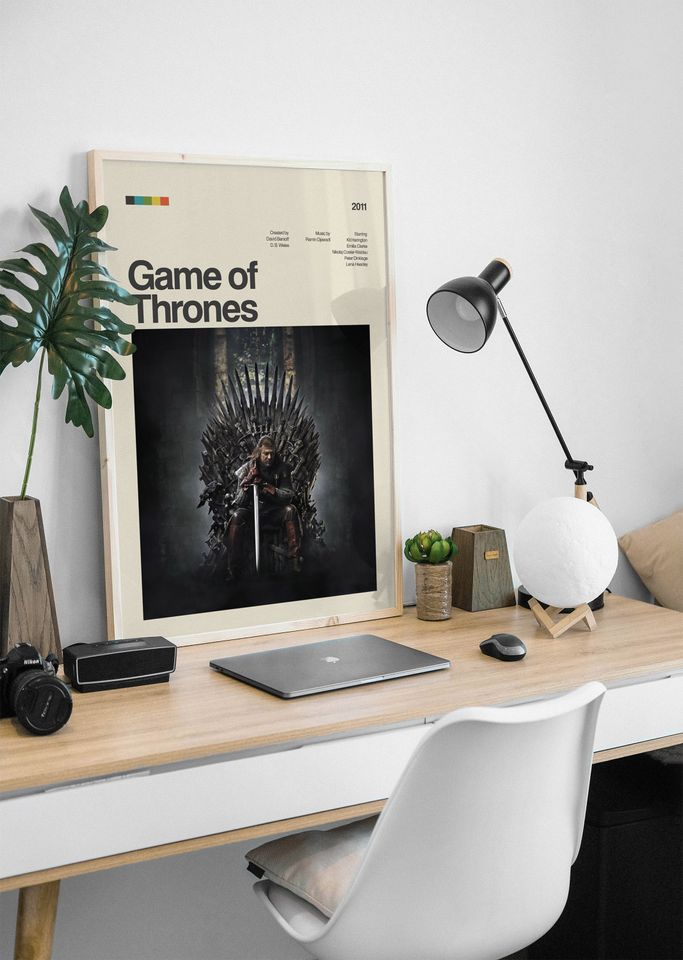 Game of Thrones Poster Print, Tv Show Poster