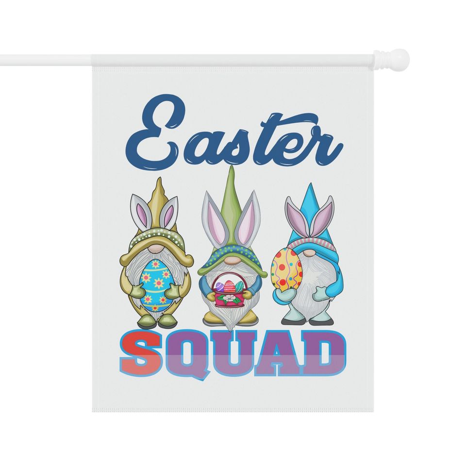 Easter Squad Flag, Easter Flag, Easter Decorations