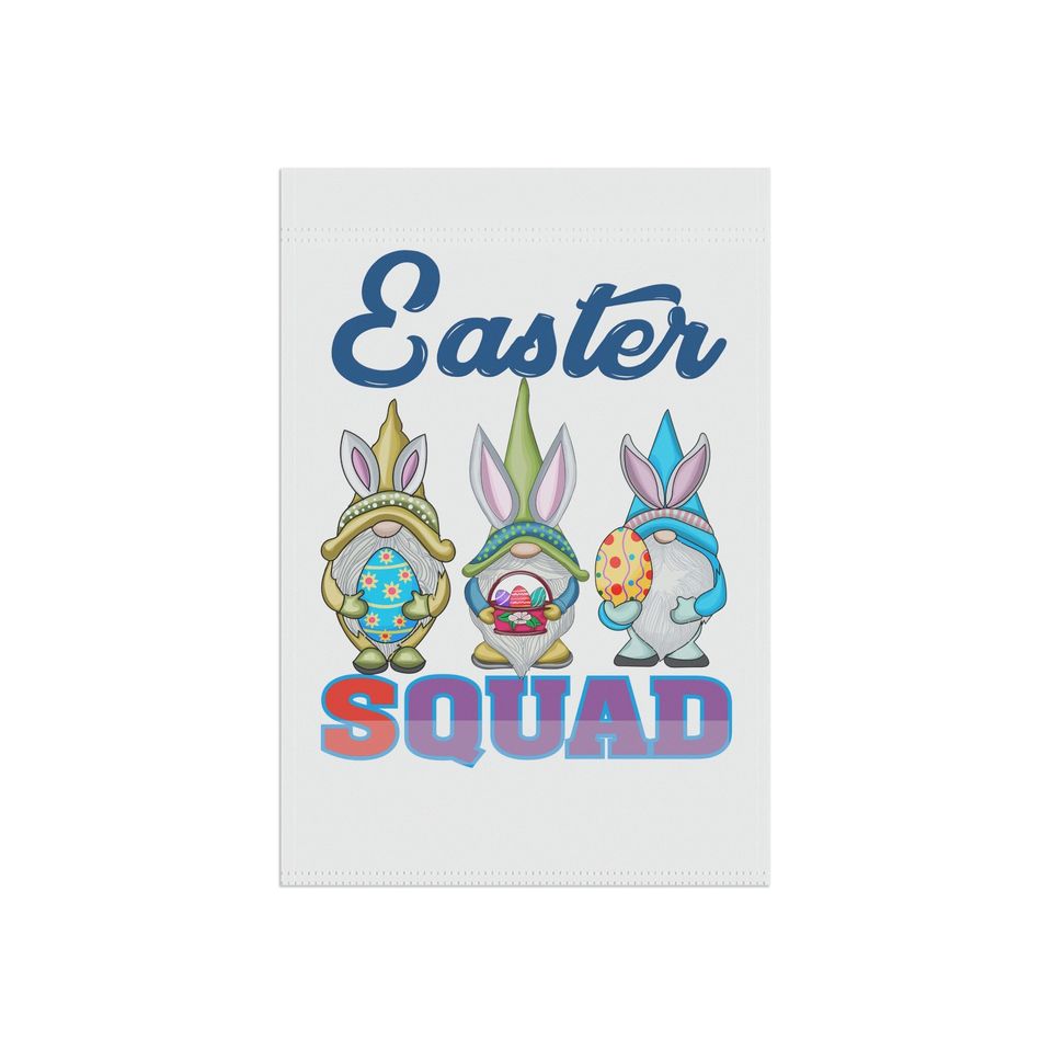 Easter Squad Flag, Easter Flag, Easter Decorations