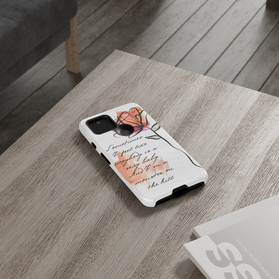 Swift Lyrics Floral Phone Case for iPhone