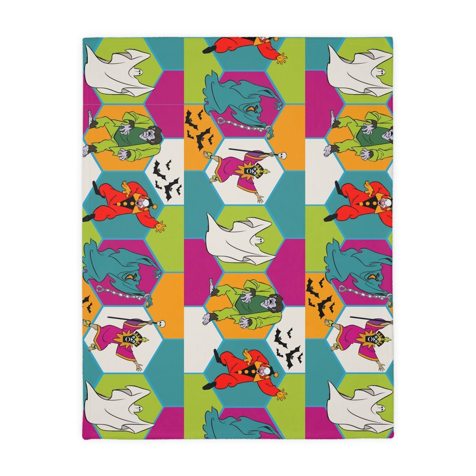 Scooby Doo Villains Fleece Blanket
