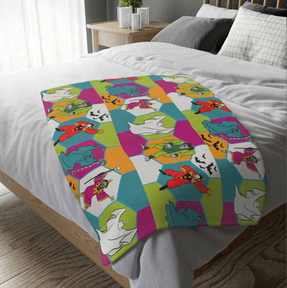 Scooby Doo Villains Fleece Blanket