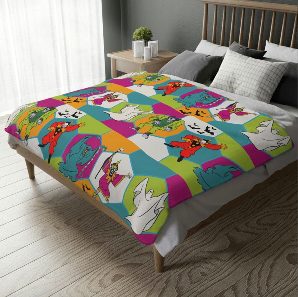 Scooby Doo Villains Fleece Blanket
