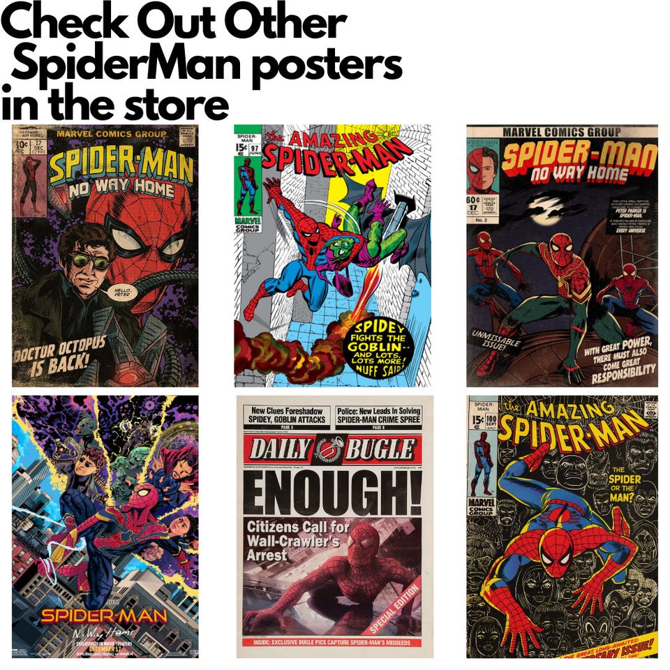 Spiderman Vintage Poster