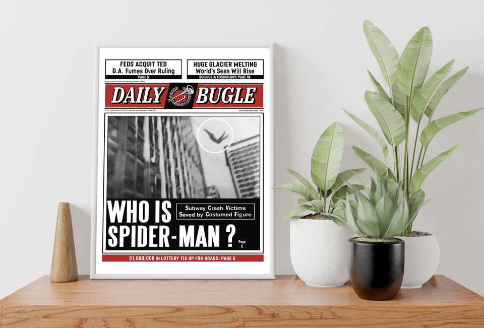 Spiderman Vintage Poster