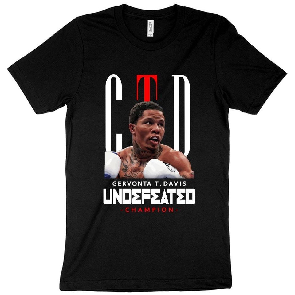 Gervonta Davis T-Shirt - Boxing T-Shirt