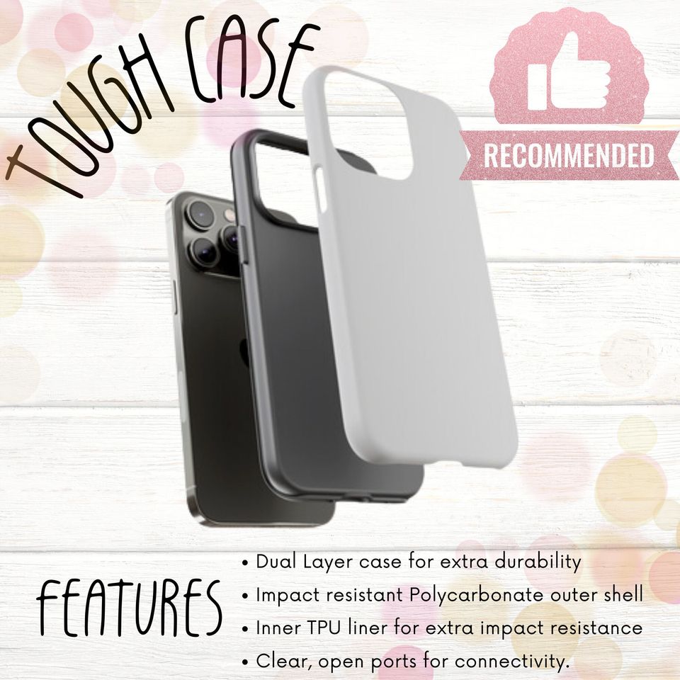 Purple Floral Bat Phone Case: Gothic Halloween Cover