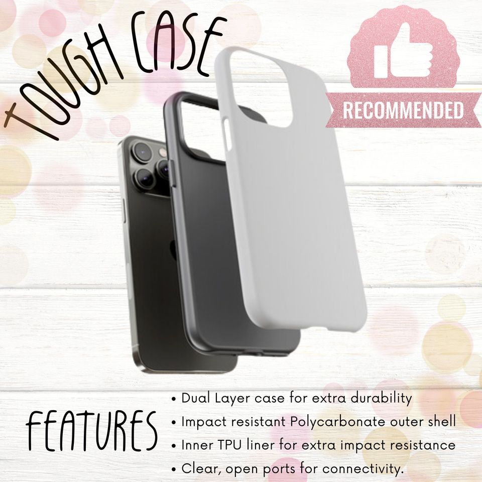 Bookish Ghost Phone Case: Dark Academia Bookshelf Skulls