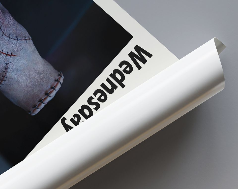 Wednesday Poster, The Things from Wednesday, Addams Family Posters