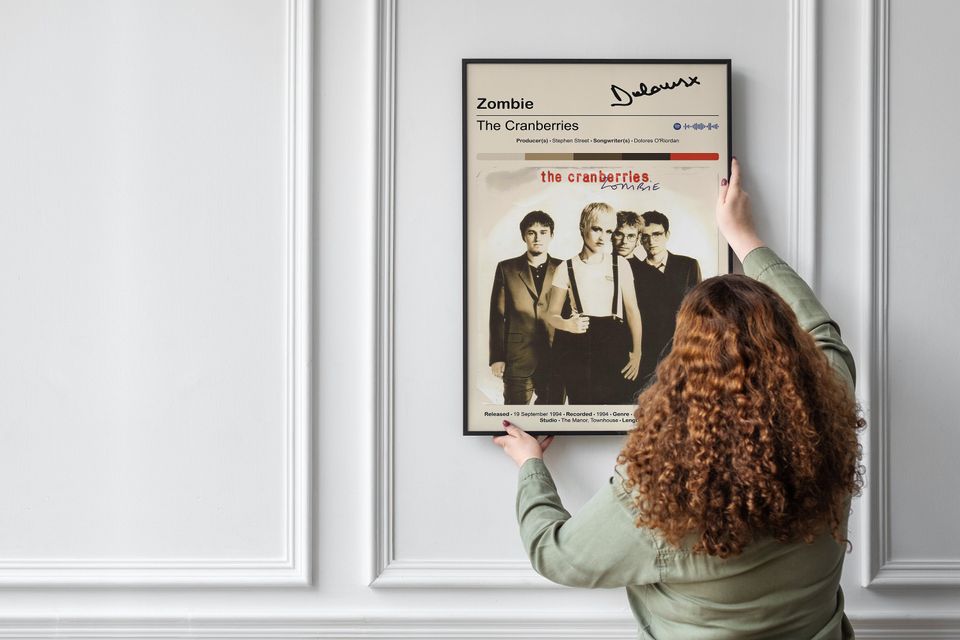 The Cranberries - Zombie by Triposter, Vintage Poster