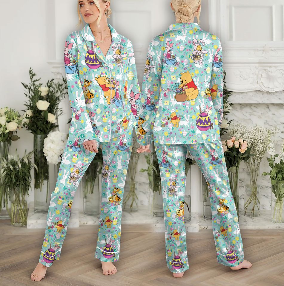 Disney Easter Egg Pajamas Pooh and Friends Pajamas Set