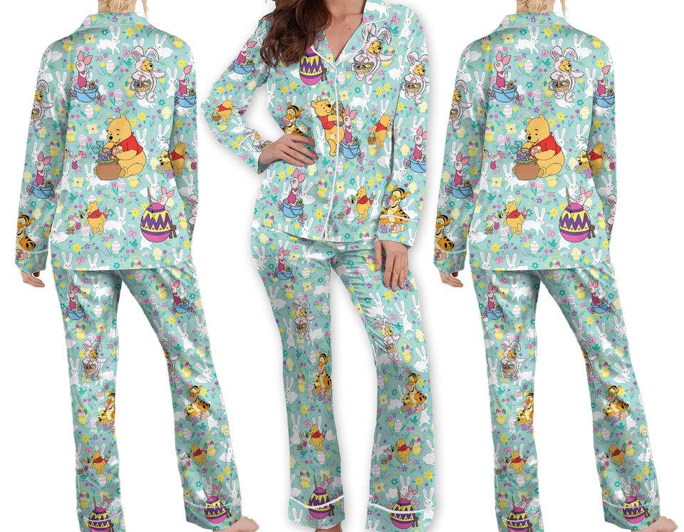 Disney Easter Egg Pajamas Pooh and Friends Pajamas Set