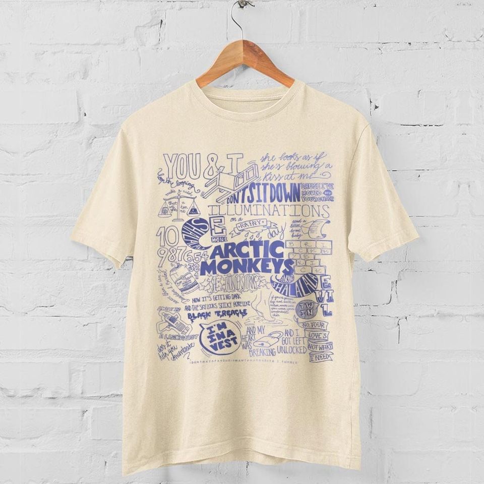 Arctic Monkeys Unisex Tee, Arctic Monkeys Album