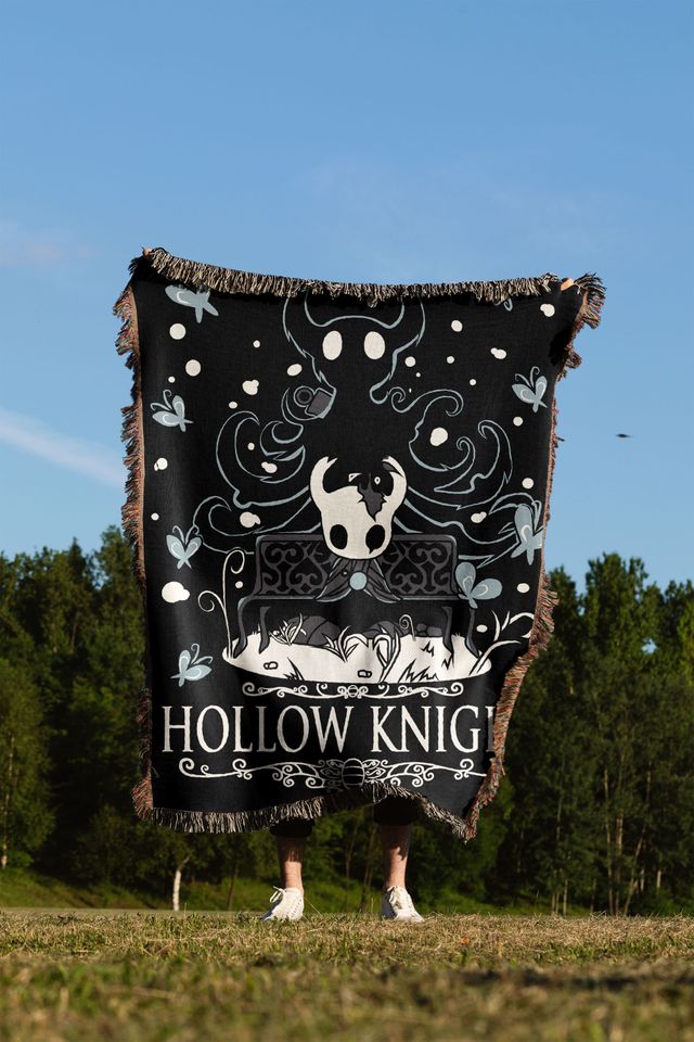 Hollow Knight Woven Cozy Blanket | Gaming