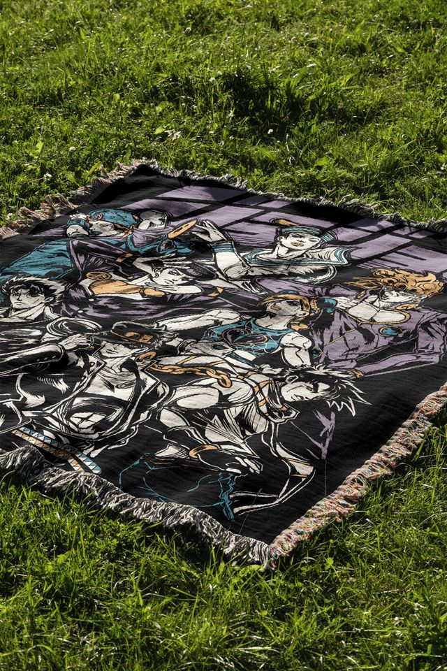 Anime Woven Cozy Blanket | Jojo