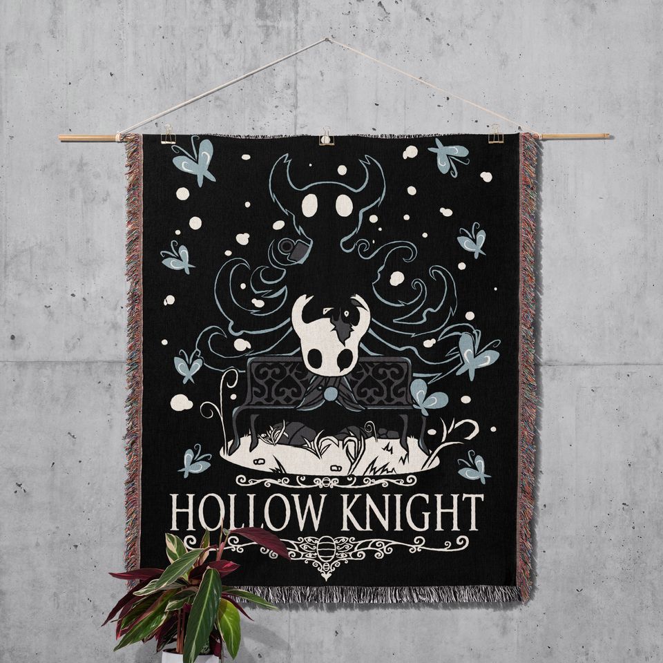 Hollow Knight Woven Cozy Blanket | Gaming