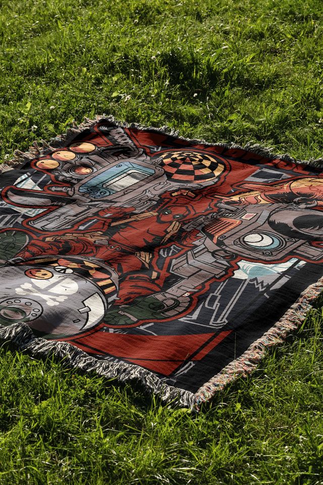 Deadpool  Woven Cozy Blanket
