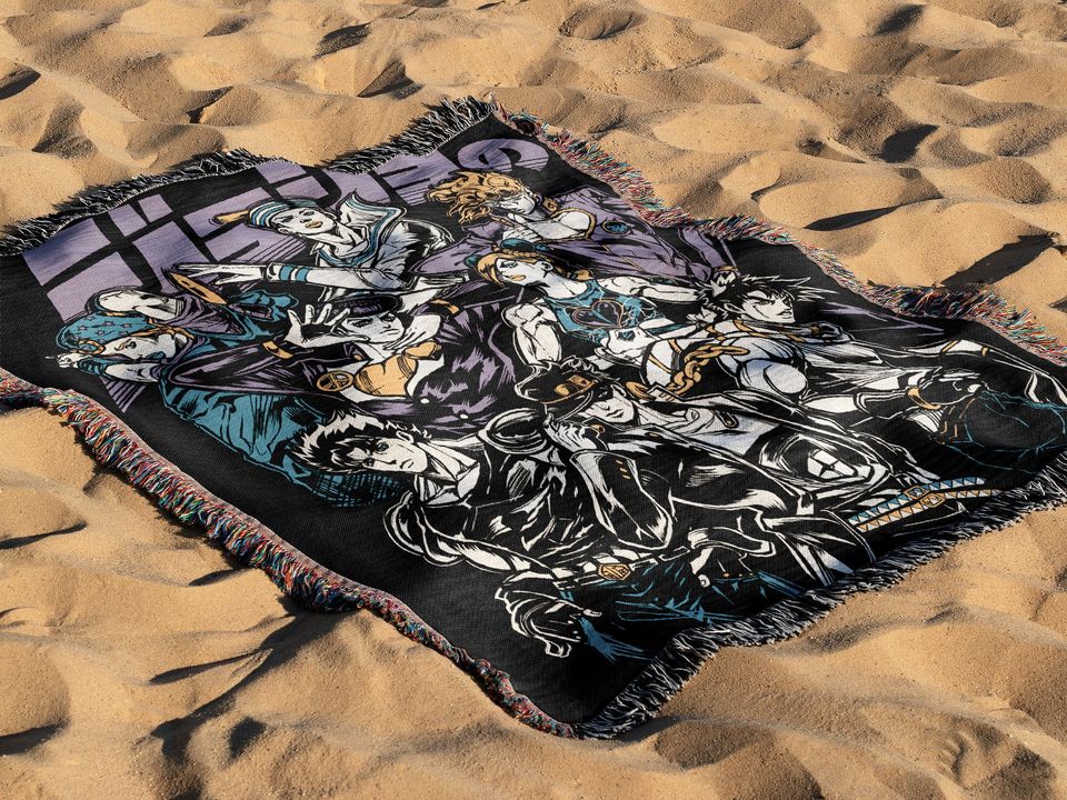 Anime Woven Cozy Blanket | Jojo