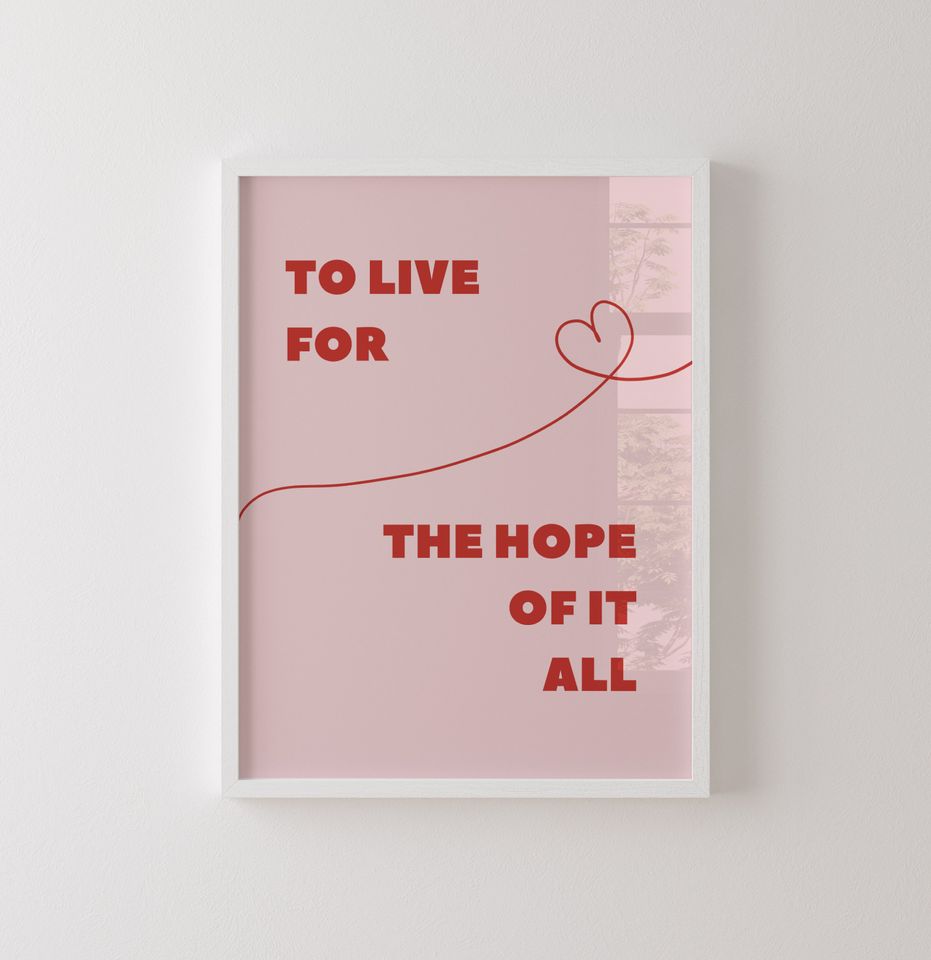 Taylorr Swifts Lyrics Print: Folklore Wall Art