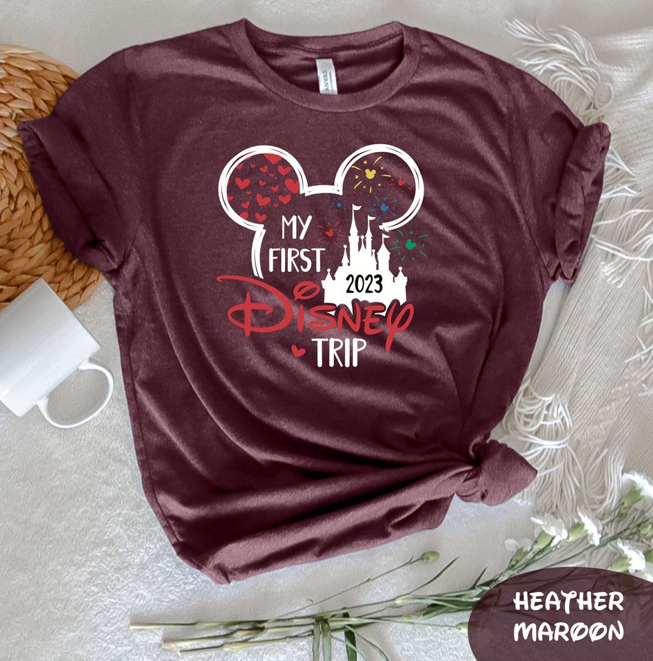 My First Disney Trip T-Shirt, Mouse First Trip Shirt