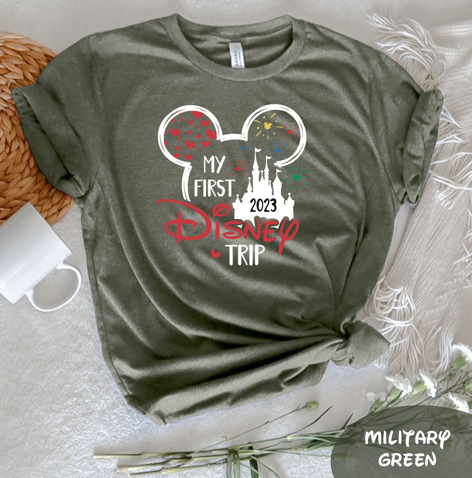 My First Disney Trip T-Shirt, Mouse First Trip Shirt