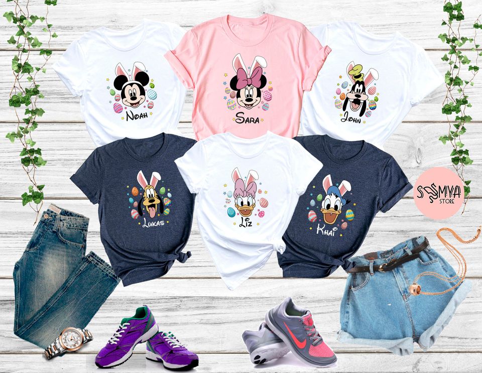 Disney Easter Shirt, Mickey Easter Shirt, Easter Disneyland Trip Shirt
