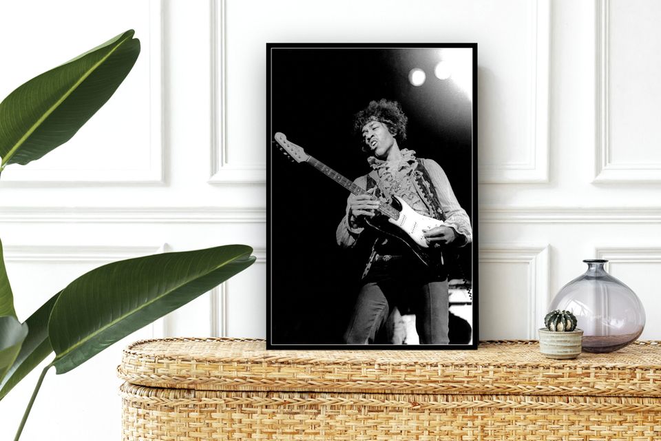 Jimi Hendrix, Vintage, Wall Decor poster