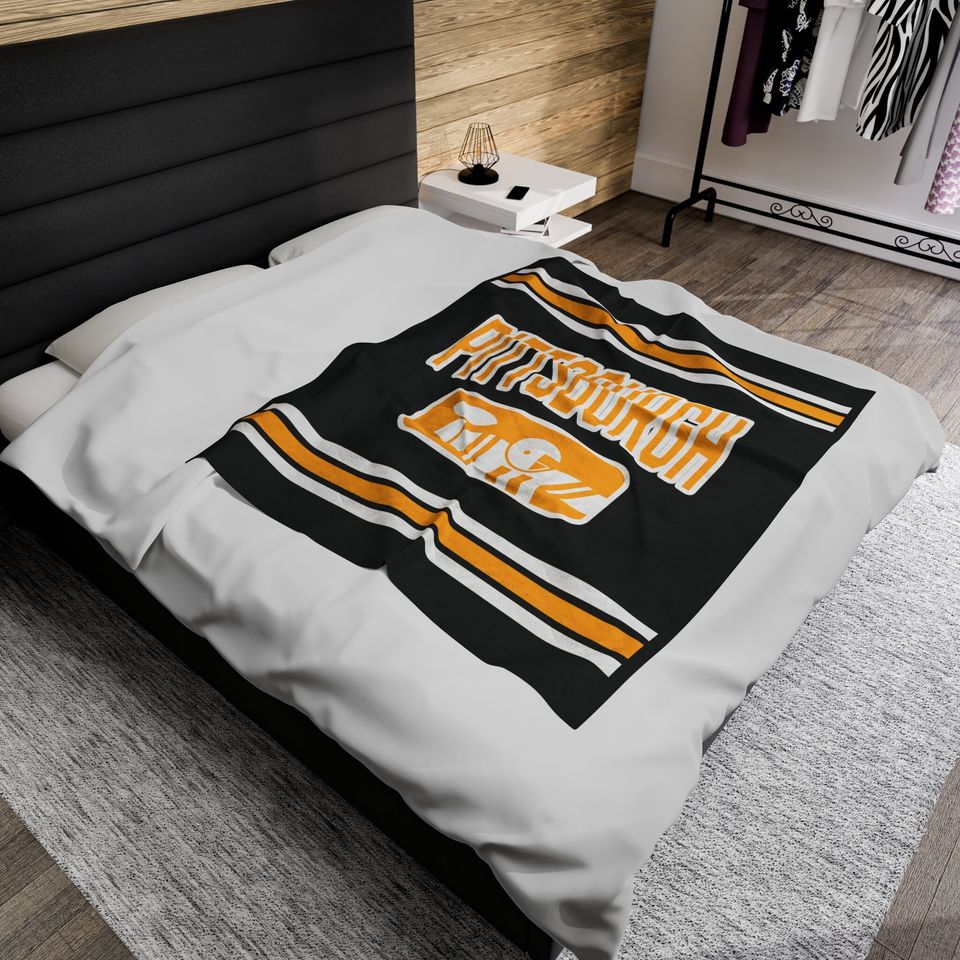 Pittsburgh Football Blanket