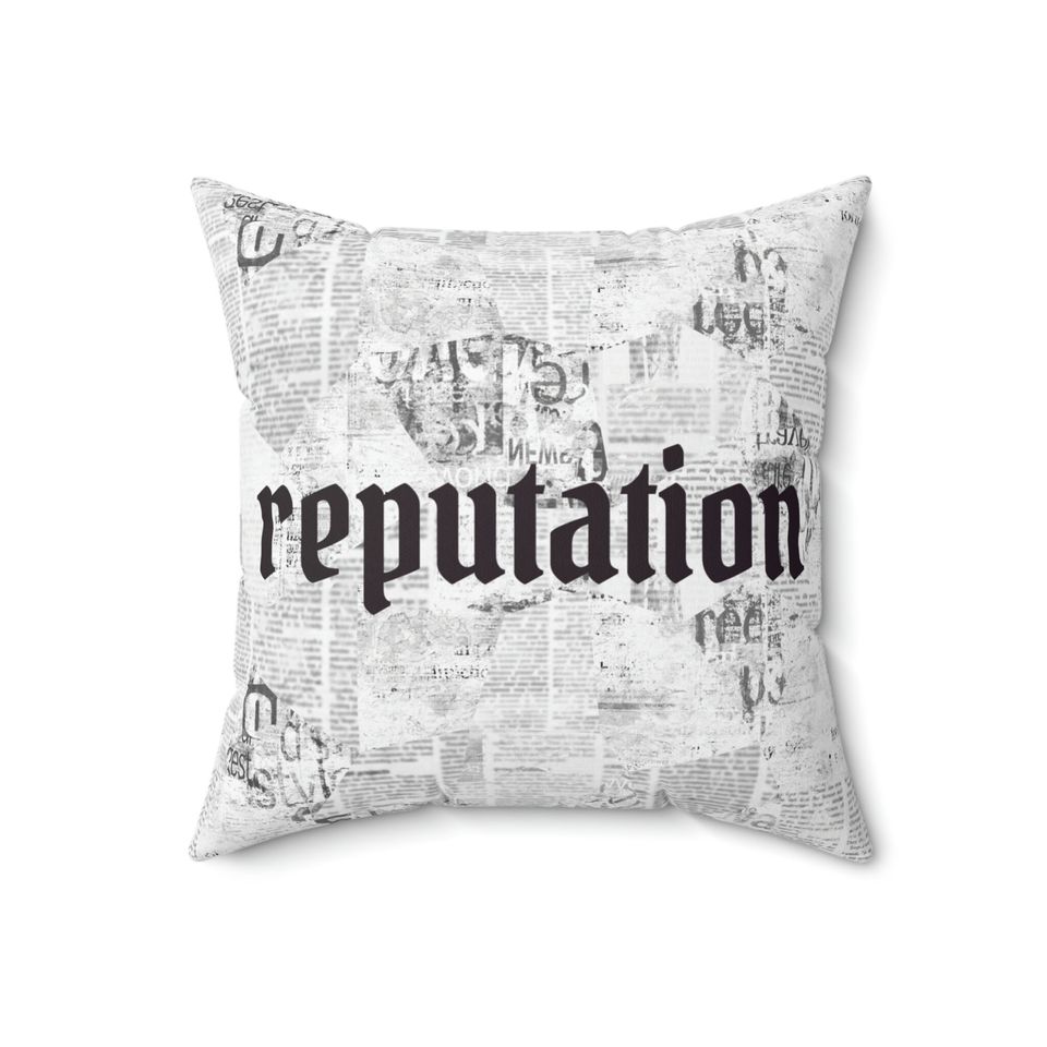 Reputation Album Throw Pillow