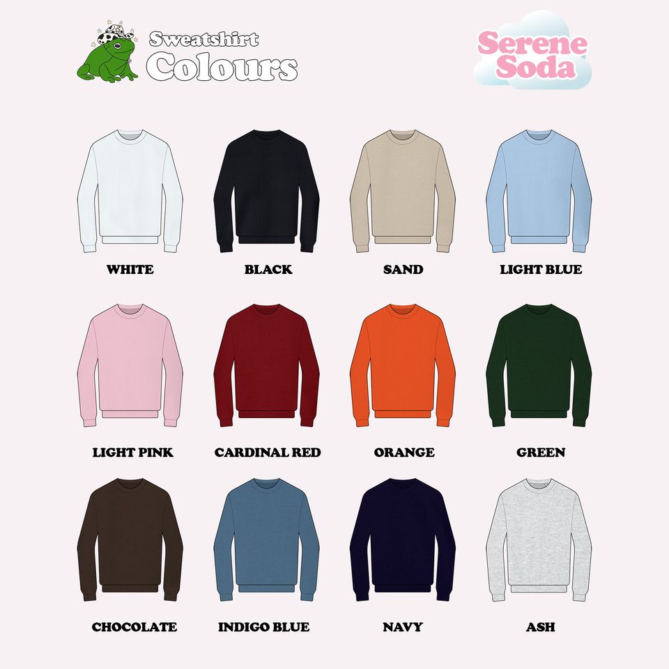 Lavender Haze Embroidered Sweatshirt, Embroidered Crewneck