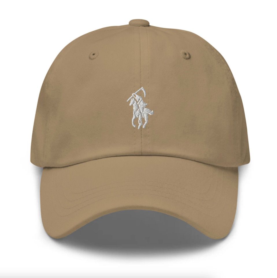 Grim Reaper Dad Hat, Halloween Hat, Halloween Monster