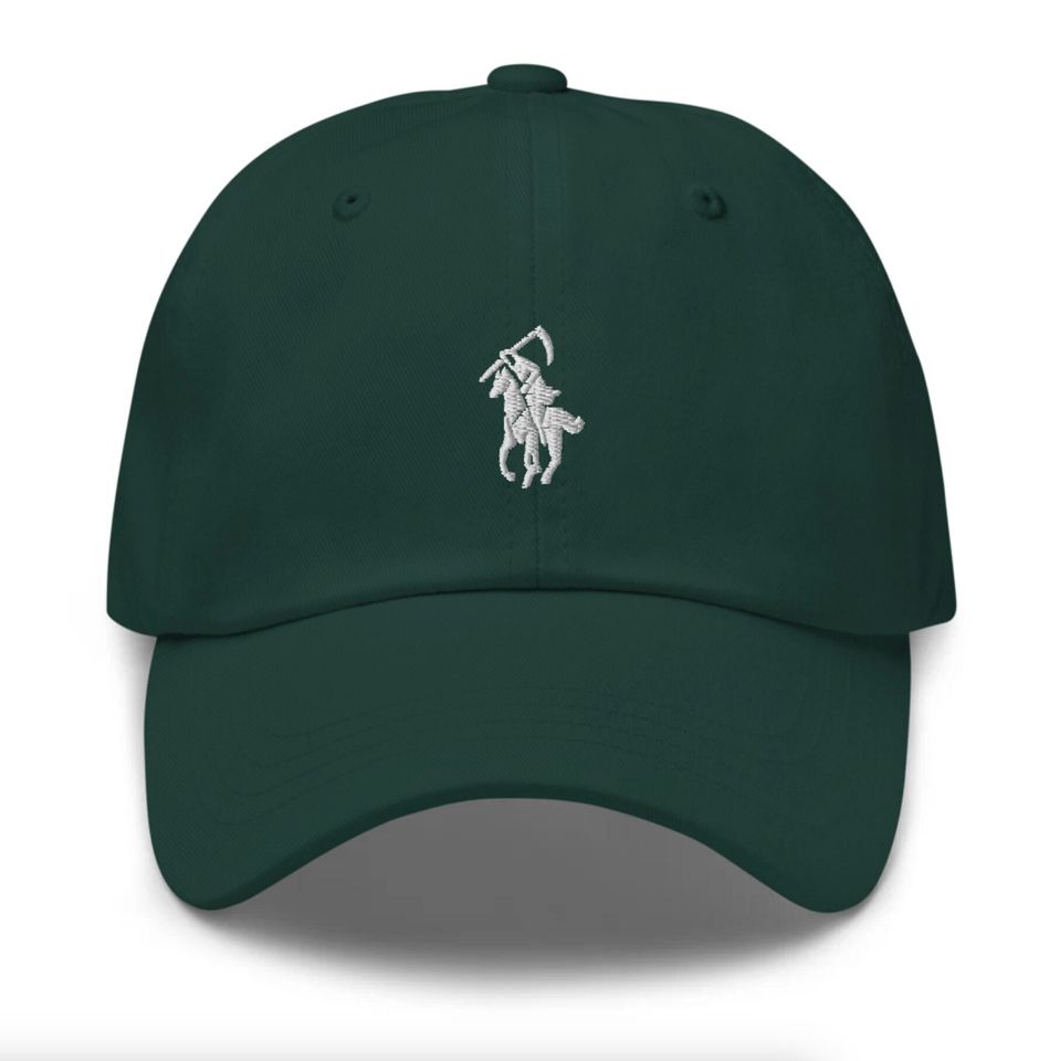 Grim Reaper Dad Hat, Halloween Hat, Halloween Monster