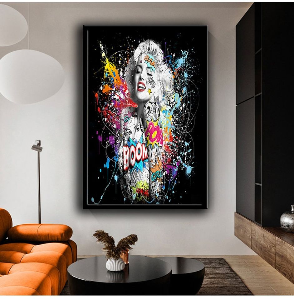 Marilyn Monroe Poster, Marilyn Monroe Print