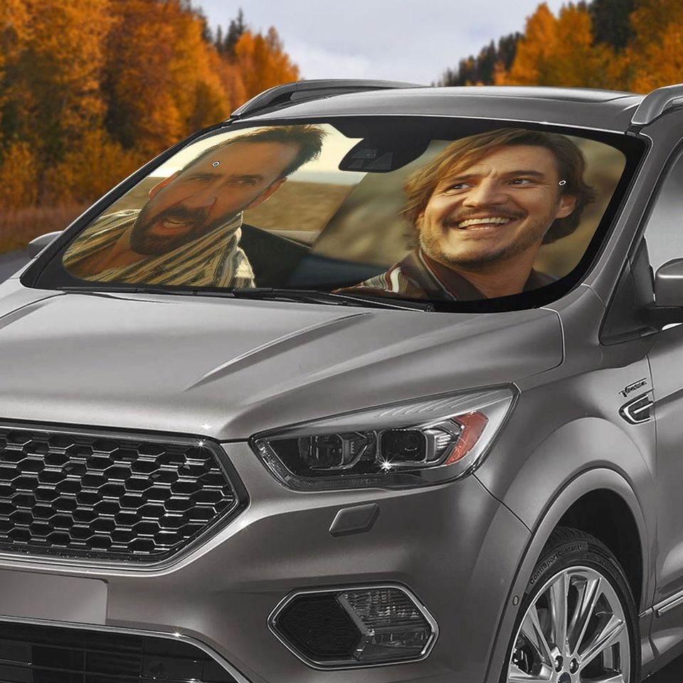 Pedro Pascal Car Sun Shade