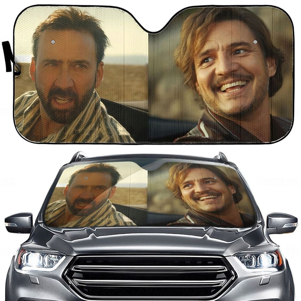 Pedro Pascal Car Sun Shade