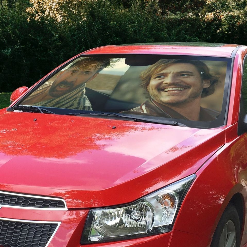 Pedro Pascal Car Sun Shade