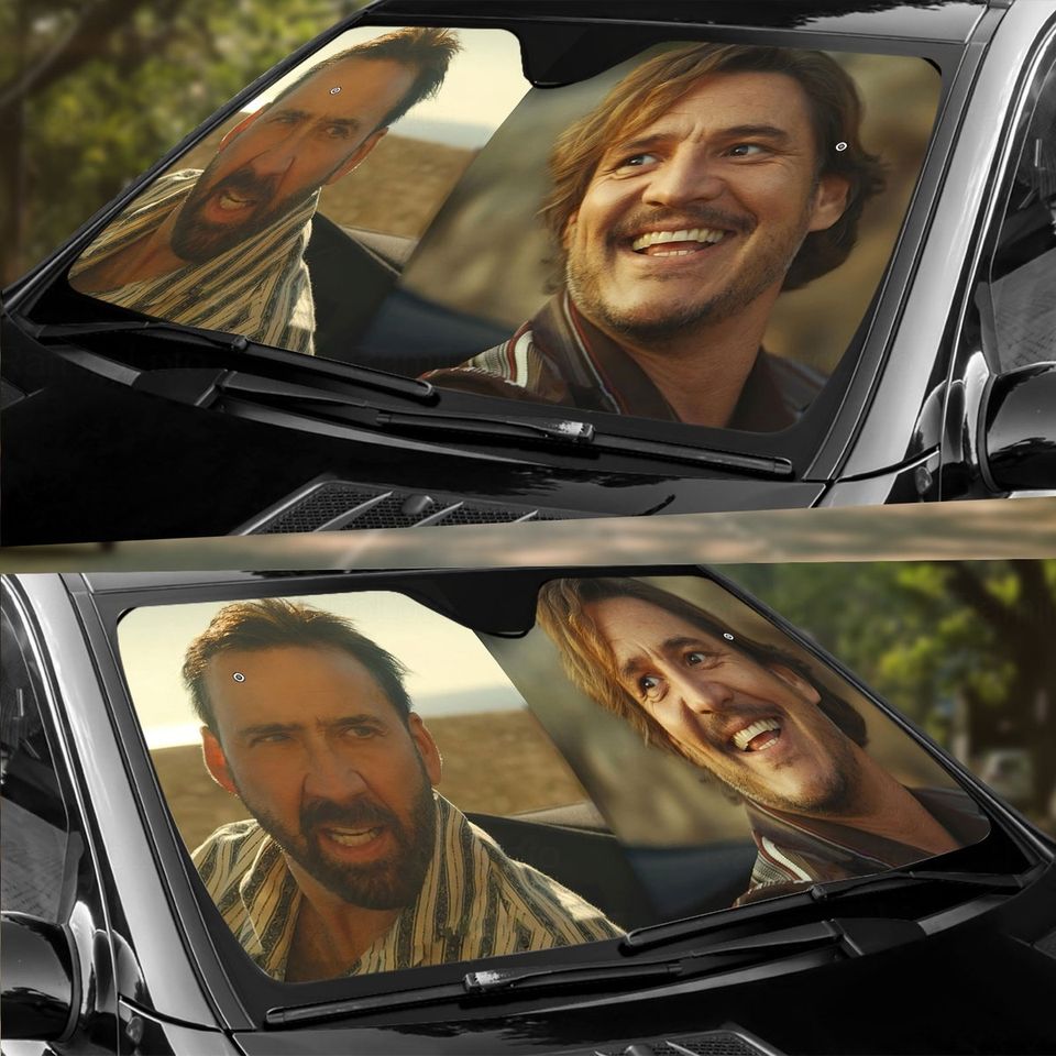 Pedro Pascal Car Sun Shade