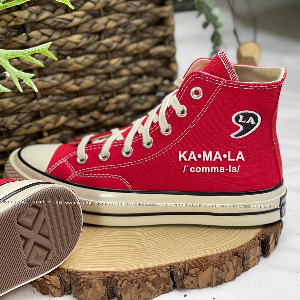 Comma Kamala Harris Embroidered, Custom Kamala Harris 2024