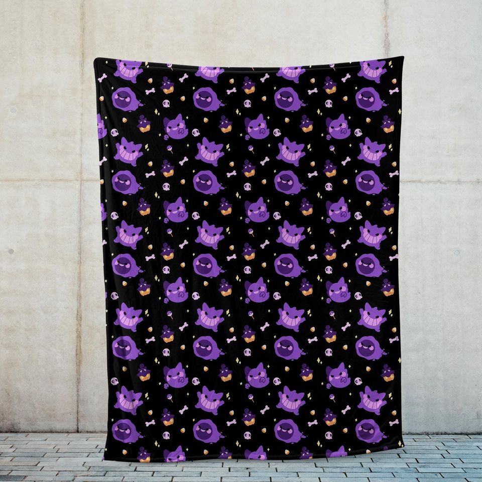 Anime Poke Fleece Blanket